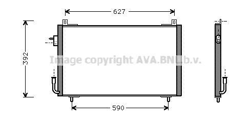 AVA QUALITY COOLING Lauhdutin, ilmastointilaite PE5192